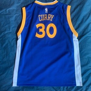Kids XL golden state Steph Curry Jersey